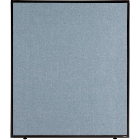 Global Industrial 48-1/4W x 42H Office Partition Panel, Blue 240225BL